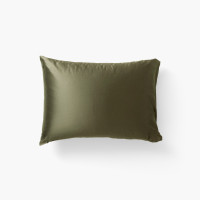Beauté olive mulberry silk rectangular pillow case