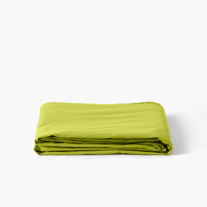 Neo green cotton percale bed sheet