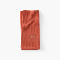 Signature terracotta cotton kitchen towel