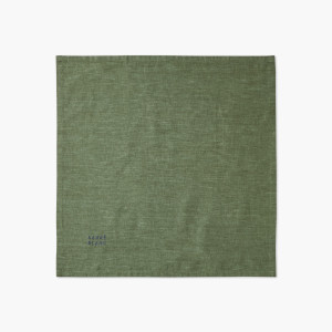 Lot de 2 serviettes de table lin et coton Signature bocage