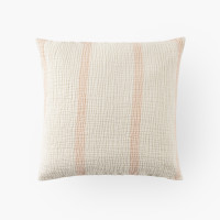 Rythmo nectar de pêche cotton gauze cushion cover