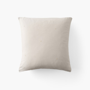ZEPHIRE square pillowcase Dune/daisy