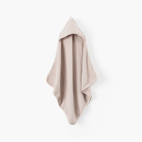 Cape de bain double face coton et gaze de coton Lino lin