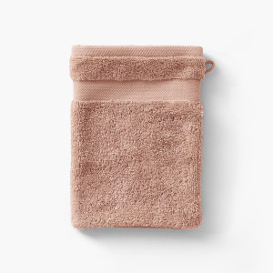 Gant de toilette coton Lola II moka