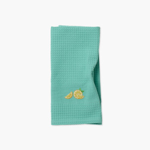 Zeste Vert D'eau kitchen towel
