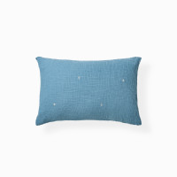 Zephire Baltic/Navy rectangular pillowcase