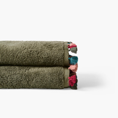 Orangerie bocage cotton bath sheet