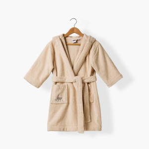 Peignoir coton bio enfant Instant naturel