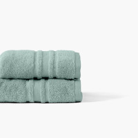 Serviette de toilette coton Lola II argile