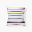 Solara square cotton pillow case