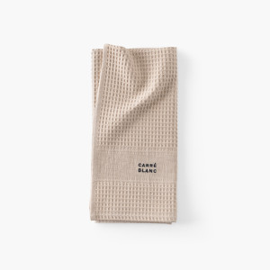 Signature grey cotton kitchen towel
