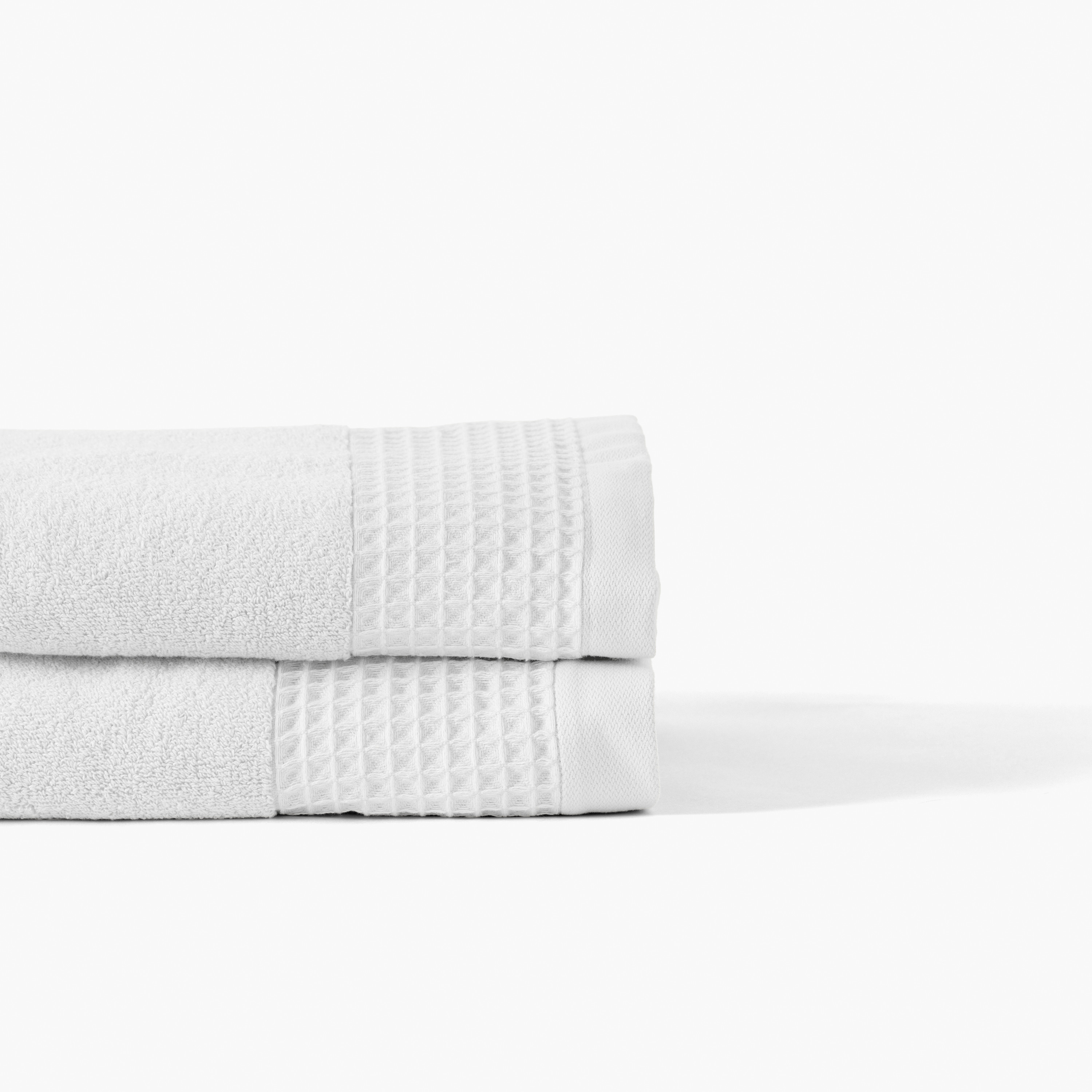Source Organic Terry Cotton Hand Towel in White