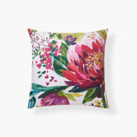 Solara square cotton pillow case