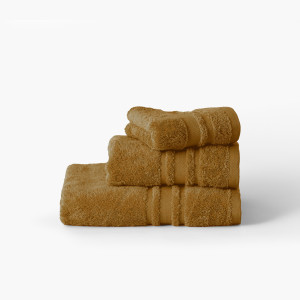 Parure de bain coton Lola II bronze
