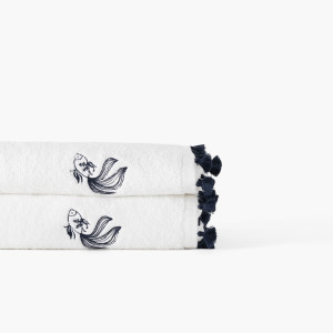 Towel DEMILUNE White