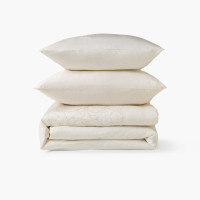 Parure de lit satin de coton Opalys