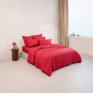 Neo grenadine cotton percale duvet cover