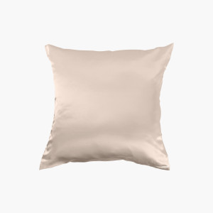 Beauté champagne square mulberry silk pillowcase
