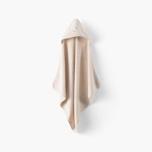 Natural Welcome organic cotton bath cape