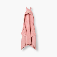 Drap de douche à capuche Wonderful vieux rose