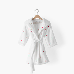 Peignoir enfant Adore Blanc