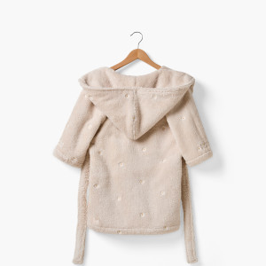 Children's bathrobe Zephire Dune/marguerite