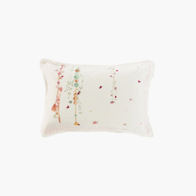 Rectangular pillowcase pure organic cotton Raphia
