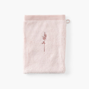 Aura nude cotton and bamboo viscose washcloth