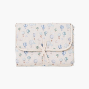 Lino clay quilted changing mat