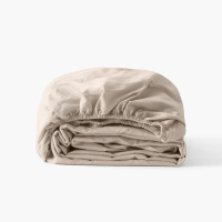 Quartz Fitted Sheet in Dune