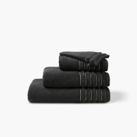 Parure de bain coton Ikebana graphite