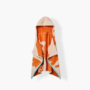 Drap de bain à capuche coton Simara écru