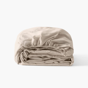 Quartz Fitted Sheet in Dune