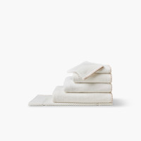 Parure de bain coton bio Opalys ivoire