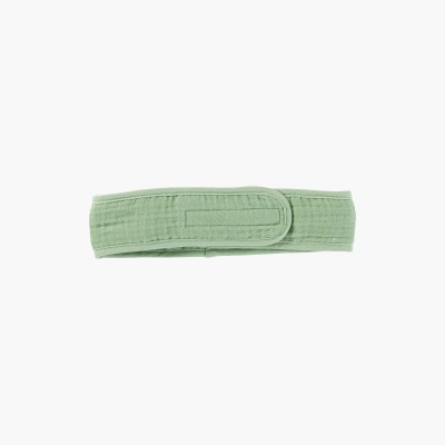 Natural eucalyptus organic cotton and cotton gauze headband