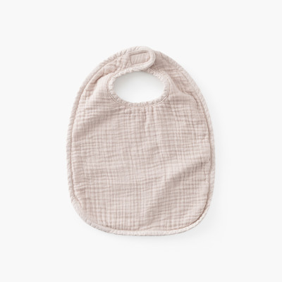 Double-sided cotton bib and cotton gauze Lino linen