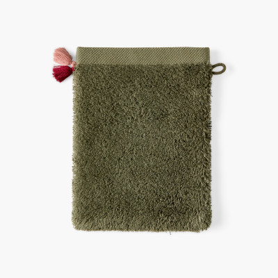 Orangerie bocage cotton washcloth