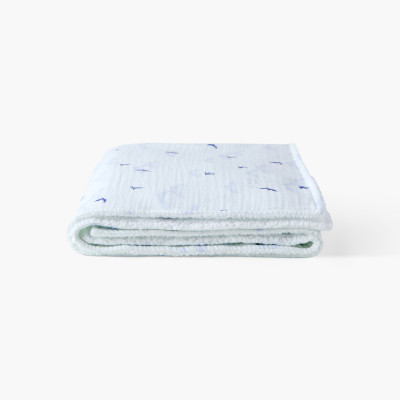 Children's blanket Lino cotton gauze ink