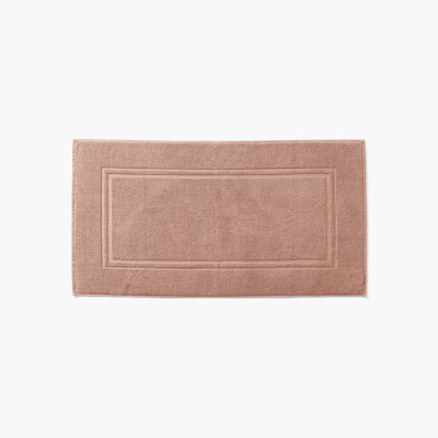Lola II mocha cotton bathmat