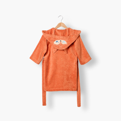 Wonderful Squirrel children's bathrobe