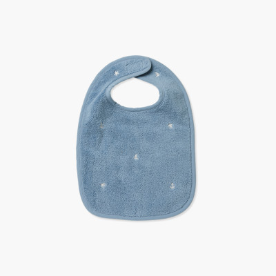 Bavoir coton Zéphire baltique marin