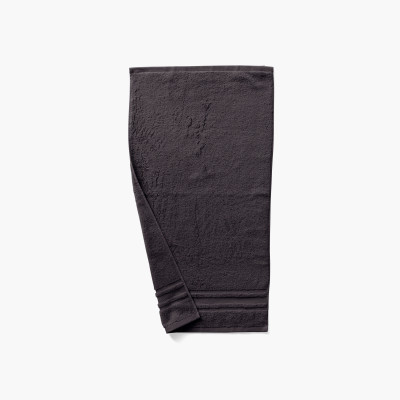 Serviette de toilette coton Lola II anthracite