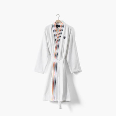 Peignoir homme coton col kimono Roland-Garros 2024 Ace
