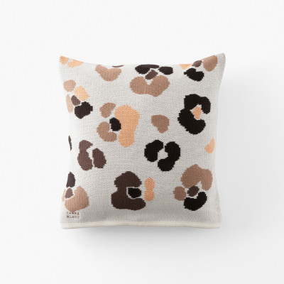 Ysée ivory cotton cushion cover