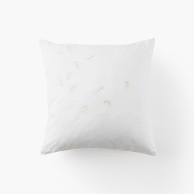 Mon Ange square satin cotton pillowcase