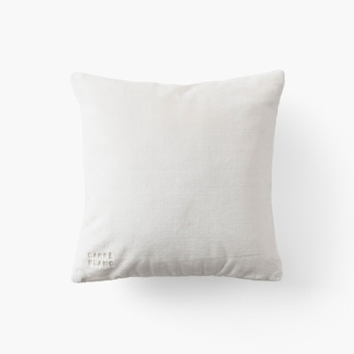 Oslo ivory fleece cushion cover