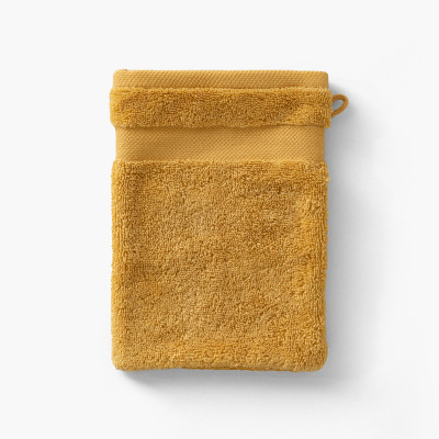 Lola II honey cotton washcloth