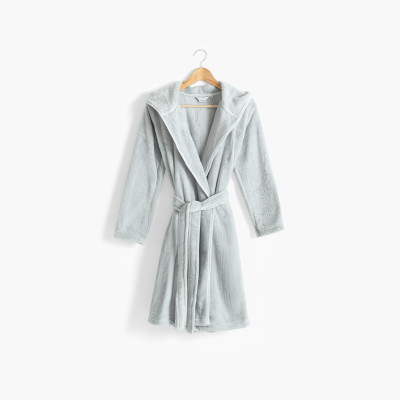 Robe de chambre ado polaire à capuche Elsa
