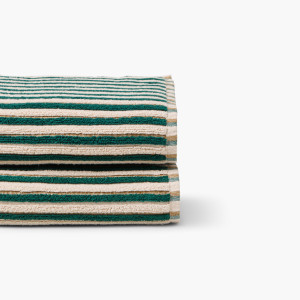 Combo Bronze/emerald bath towel