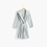 Robe de chambre ado polaire à capuche Elsa